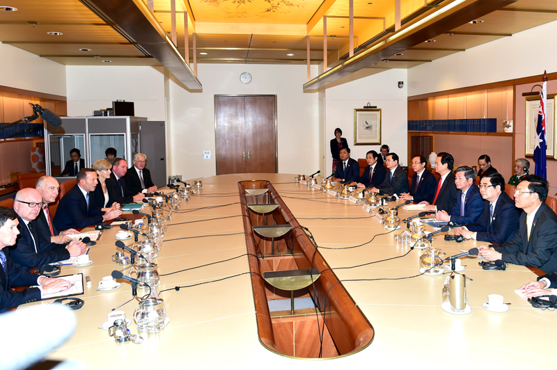 แถลงการณ์ร่วมเวียดนาม-ออสเตรเลีย ยกระดับความสัมพันธ์ขึ้นสู่ขั้นสูงใหม่